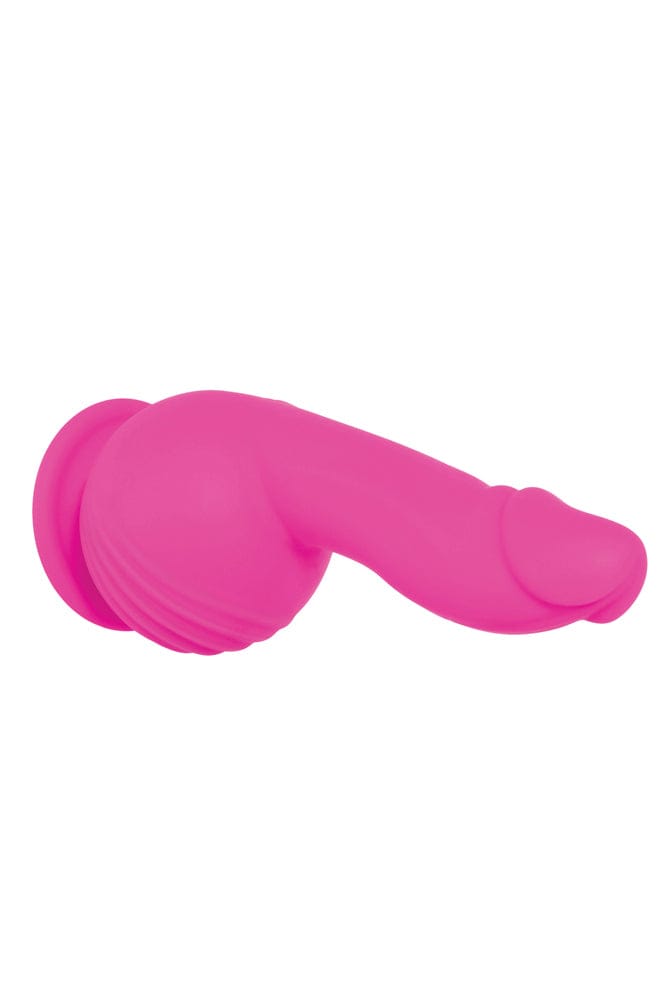Evolved - Ballistic Vibrating Dildo With Remote - Pink - Stag Shop