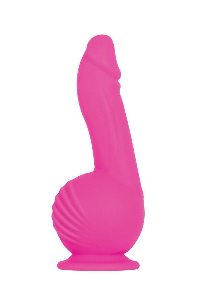 Evolved - Ballistic Vibrating Dildo With Remote - Pink - Stag Shop