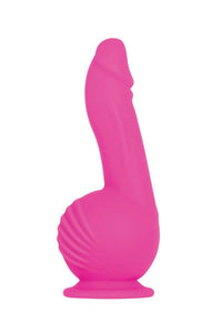 Thumbnail for Evolved - Ballistic Vibrating Dildo With Remote - Pink - Stag Shop