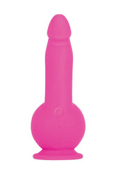 Evolved - Ballistic Vibrating Dildo With Remote - Pink - Stag Shop