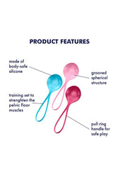 Satisfyer - Strengthening Kegel Balls Set - Stag Shop