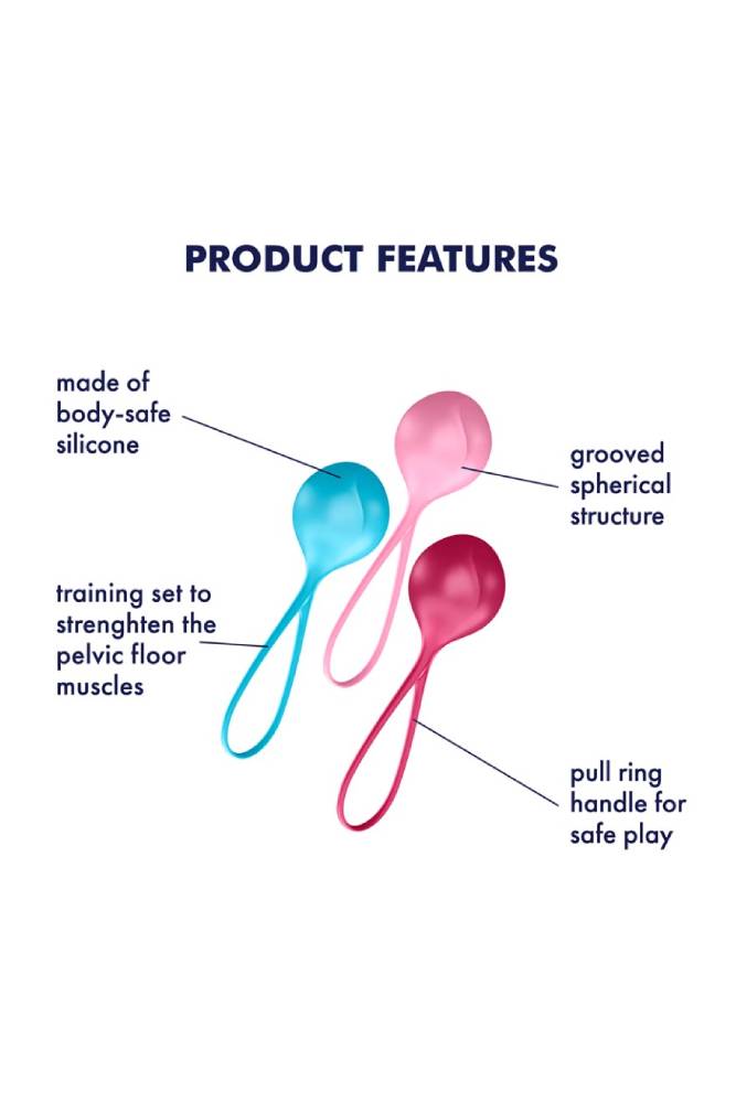 Satisfyer - Strengthening Kegel Balls Set - Stag Shop