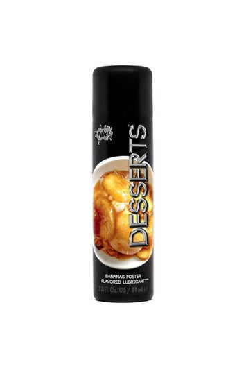 Wet - Desserts Flavoured Lubricant - Bananas Foster - 3oz - Stag Shop
