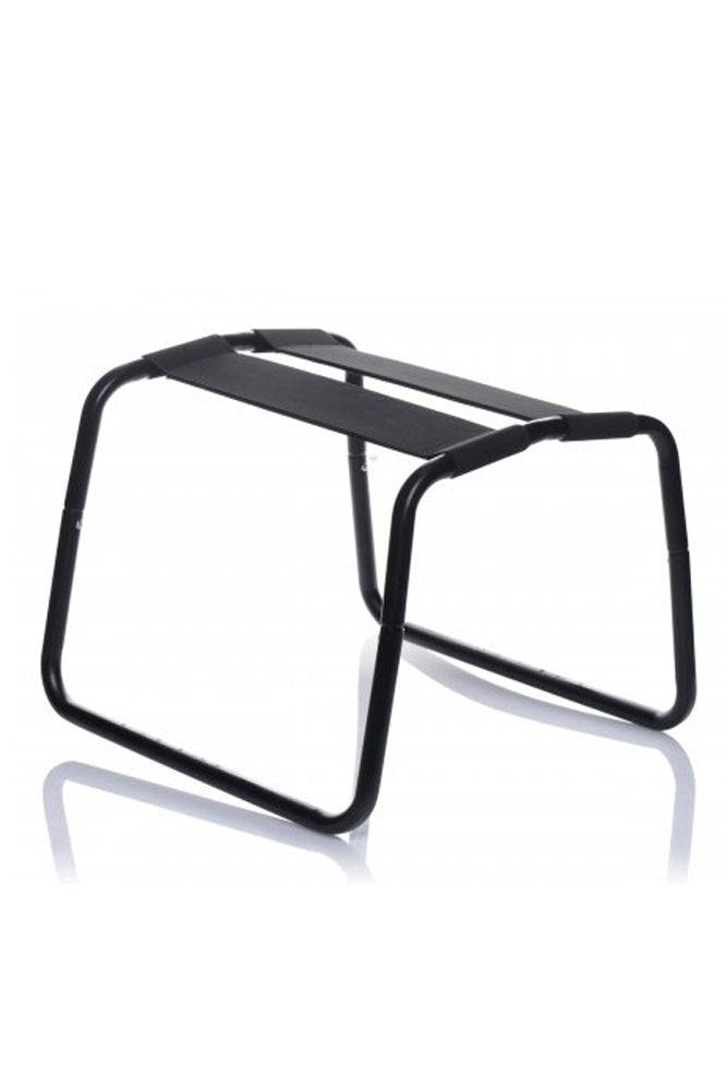 XR Brands - Lovebotz - Bangin Bench Extreme Sex Stool - Black/Red - Stag Shop