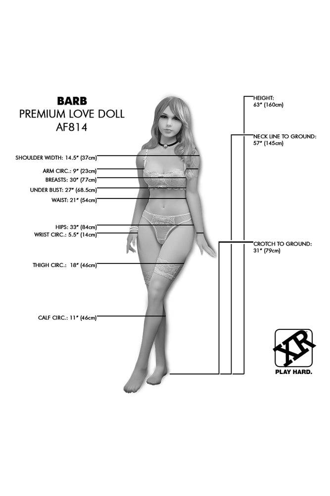 XR Brands - Next Gen - Barb - Fantasy Life Size Replica Love Doll - Stag Shop