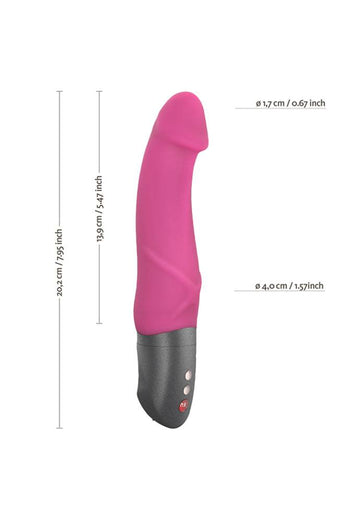 Fun Factory - Battery+ Mr Boss Realistic Vibrator - Blackberry - Stag Shop