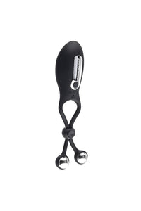Thumbnail for Zero Tolerance - The Big Bang Tapping Silicone Cock Lasso - Black - Stag Shop