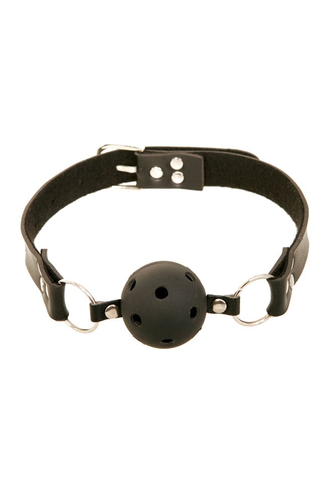 Pipedream - Fetish Fantasy - Breathable Ball Gag - Black - Stag Shop