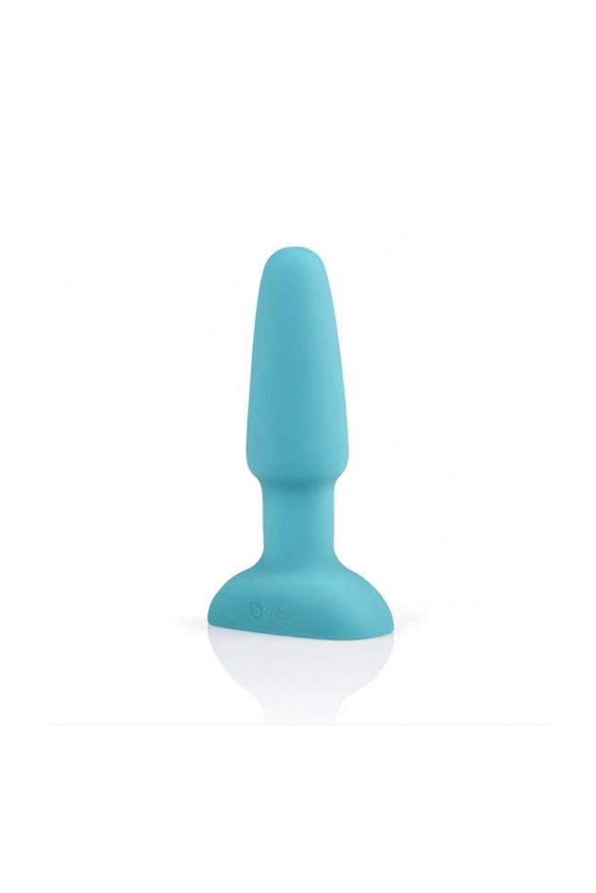 b-Vibe - Rimming 2 Butt Plug - Teal - Stag Shop