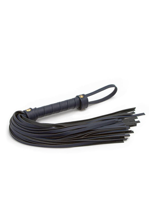 NS Novelties - Bondage Couture - Flogger - Blue - Stag Shop
