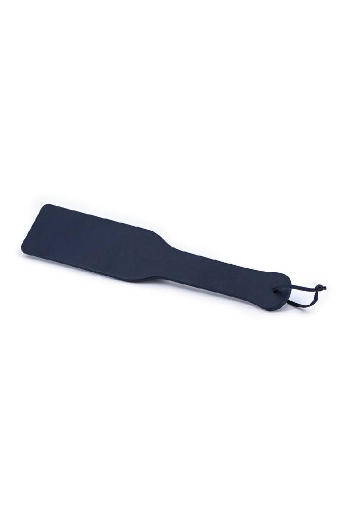NS Novelties - Bondage Couture - Faux Leather Paddle - Blue - Stag Shop