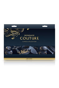 Thumbnail for NS Novelties - Bondage Couture - BDSM Bondage Kit - 6 Pc - Blue - Stag Shop