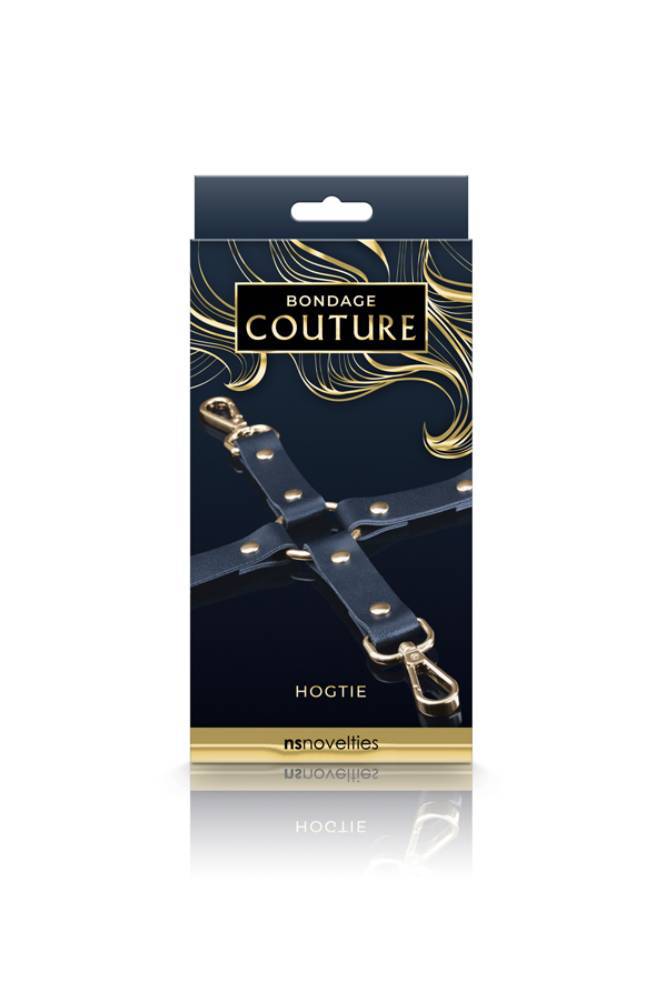 NS Novelties - Bondage Couture - Hog Tie Strap - Blue - Stag Shop