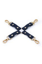 NS Novelties - Bondage Couture - Hog Tie Strap - Blue - Stag Shop