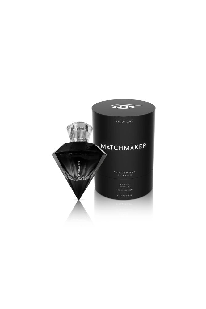 Eye of Love - Matchmaker Black Diamond Attract Her Pheromone Parfum - 1oz - Stag Shop