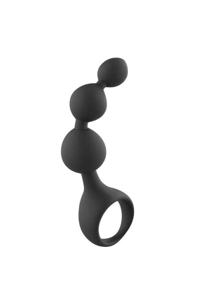 Adam & Eve - Adam's Triple Prostate Probe - Black - Stag Shop