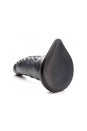 XR Brands - Creature Cocks - Beastly Tapered Bumpy Silicone Dildo - Silver - Stag Shop