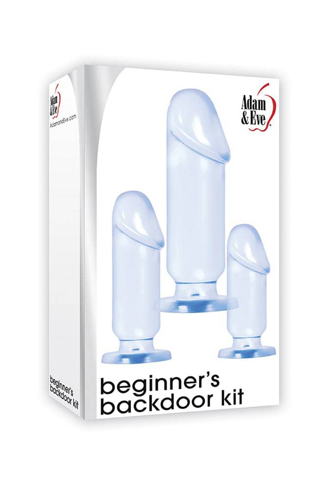 Adam & Eve - Beginner's Backdoor Kit - Blue - Stag Shop