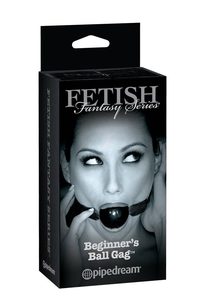 Pipedream - Fetish Fantasy Limited Edition - Beginner's Ball Gag - Black - Stag Shop