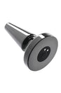 Evolved - Beginner Metal Vibrating Plug with Suction Cup Base - Black - Stag Shop