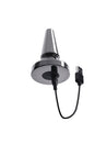 Evolved - Beginner Metal Vibrating Plug with Suction Cup Base - Black - Stag Shop