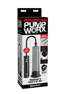 Thumbnail for Pipedream - Pump Worx - Beginner's Auto-VAC Pump Kit - Smoke - Stag Shop