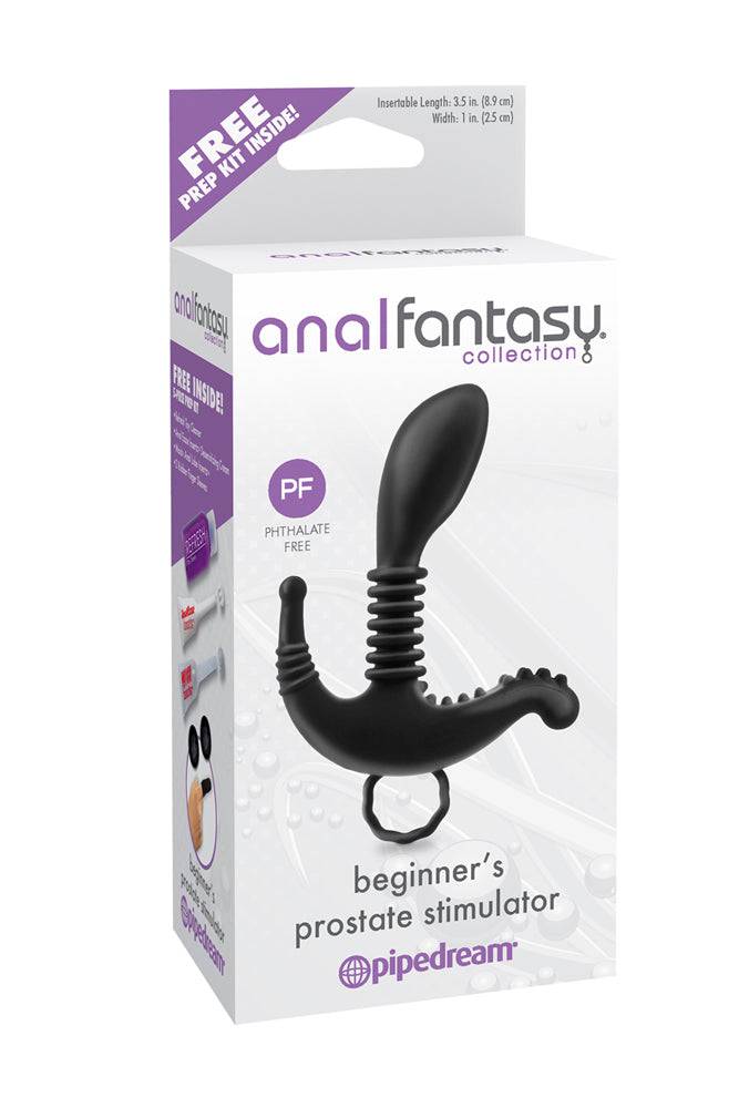Pipedream - Anal Fantasy - Beginner's Prostate Stimulator - Black - Stag Shop