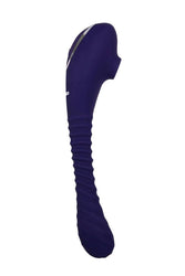 Evolved - Bendable Sucker Dual-Ended Vibrator - Purple - Stag Shop