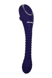 Evolved - Bendable Sucker Dual-Ended Vibrator - Purple - Stag Shop