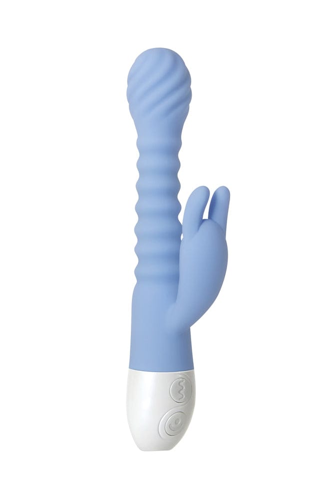 Evolved - Bendy Bunny Vibrator - Periwinkle - Stag Shop