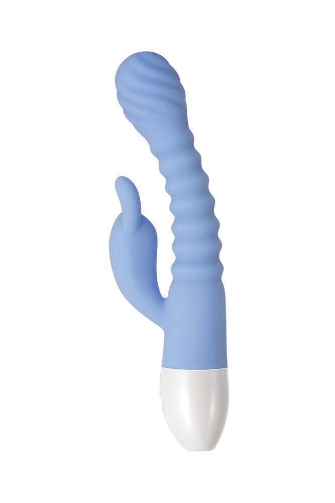 Evolved - Bendy Bunny Vibrator - Periwinkle - Stag Shop