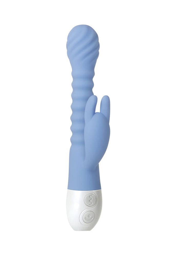 Evolved - Bendy Bunny Vibrator - Periwinkle - Stag Shop