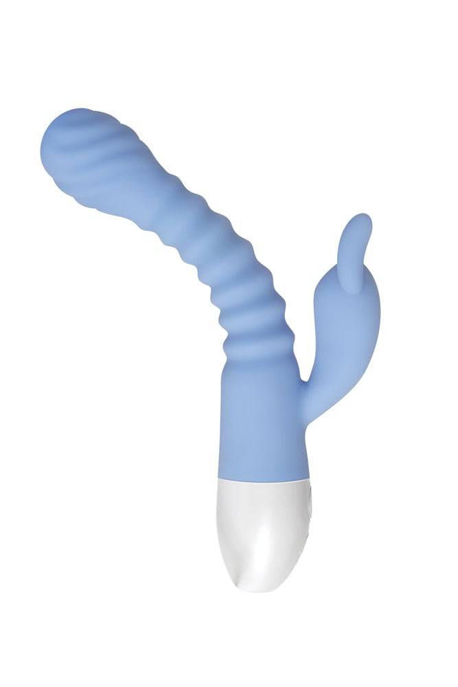 Evolved - Bendy Bunny Vibrator - Periwinkle - Stag Shop