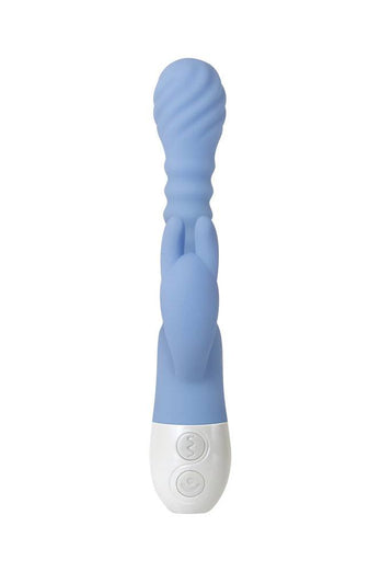Evolved - Bendy Bunny Vibrator - Periwinkle - Stag Shop