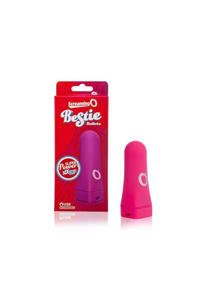 Screaming O - Bestie Bullet - Deep Rumbling Rechargeable Bullet Vibe - Stag Shop
