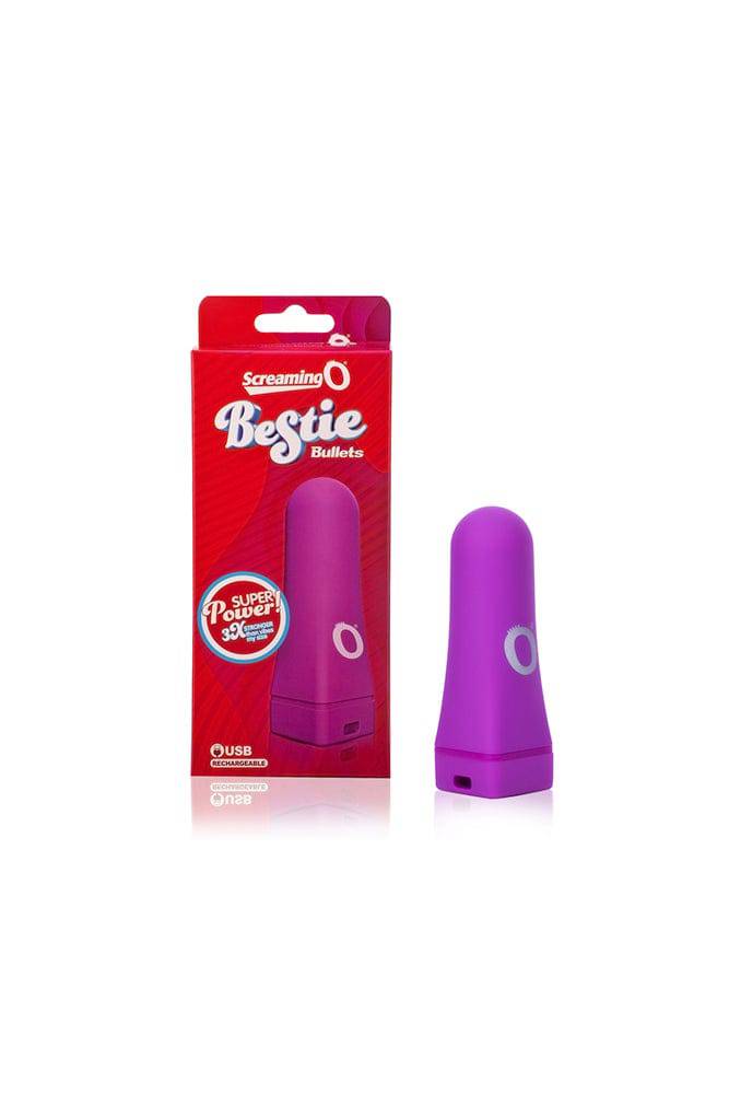 Screaming O - Bestie Bullet - Deep Rumbling Rechargeable Bullet Vibe - Stag Shop