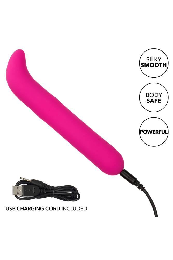 Cal Exotics - Bliss - Liquid Silicone G-Spot Vibrator - Pink - Stag Shop