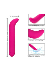 Cal Exotics - Bliss - Liquid Silicone G-Spot Vibrator - Pink - Stag Shop