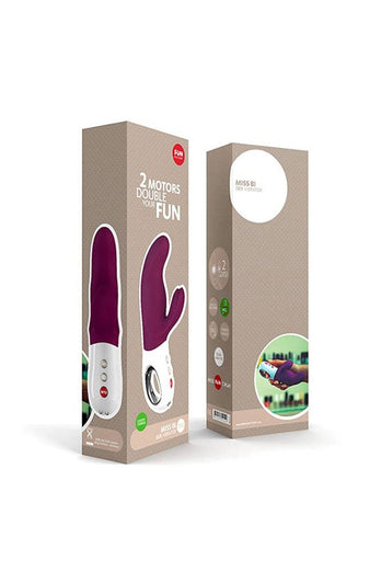 Fun Factory - Miss Bi Dual Vibrator - Grape - Stag Shop