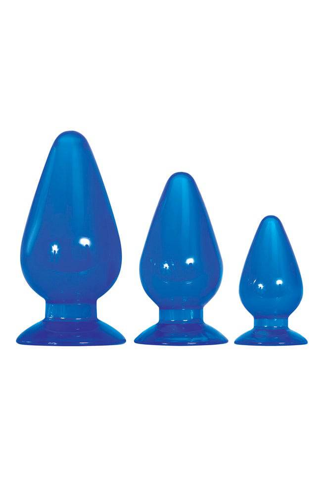 Adam & Eve - Big Blue Jelly Backdoor Playset - Stag Shop