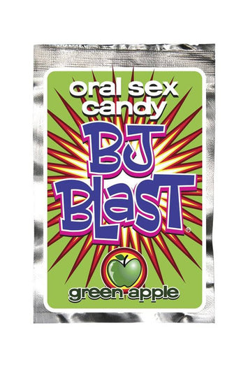 Pipedream - BJ Blast - Exploding Oral Sex Candy - Green Apple - Stag Shop