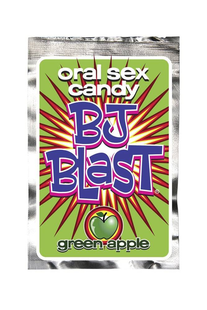 Pipedream - BJ Blast - Exploding Oral Sex Candy - Green Apple - Stag Shop