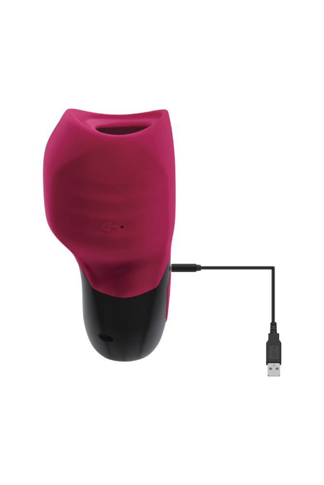 Evolved - Gender X - Body Kisses Vibrating Suction Toy - Red - Stag Shop