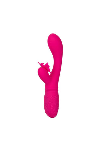Cal Exotics - Rechargeable Butterfly Kiss Flutter Vibrator - Pink - Stag Shop