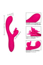 Cal Exotics - Rechargeable Butterfly Kiss Flutter Vibrator - Pink - Stag Shop
