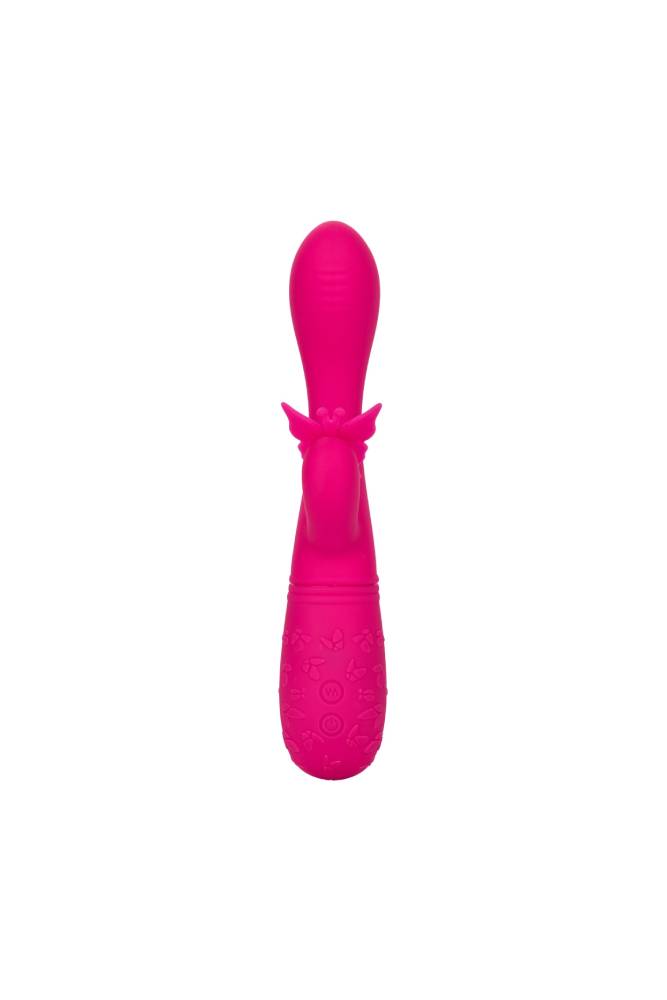 Cal Exotics - Rechargeable Butterfly Kiss Flutter Vibrator - Pink - Stag Shop