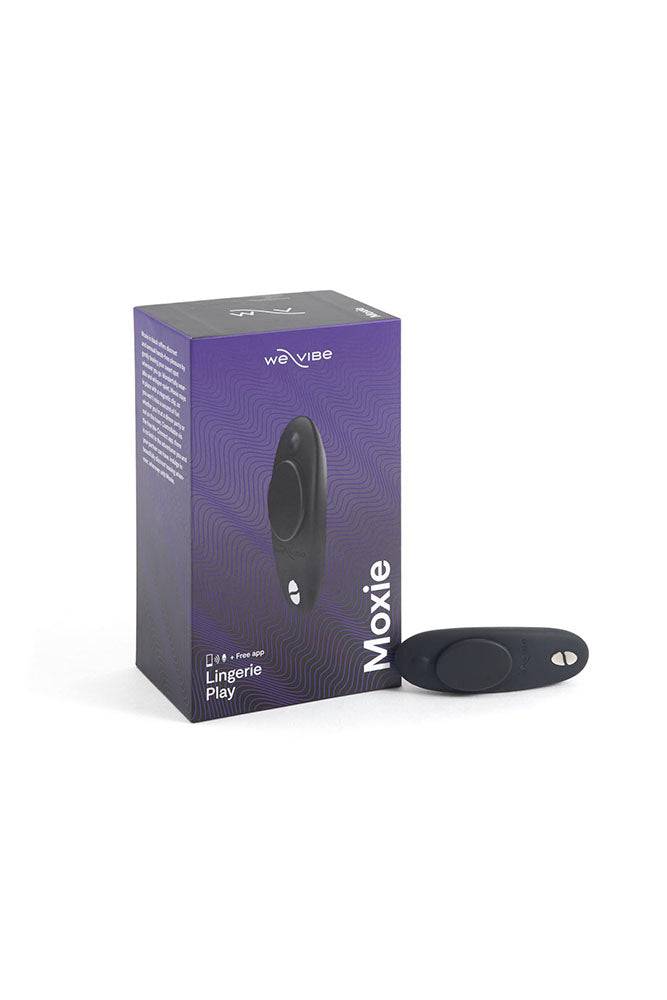 We-Vibe - Moxie Wearable Bluetooth Clitoral Vibrator - Black - Stag Shop