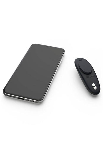 We-Vibe - Moxie Wearable Bluetooth Clitoral Vibrator - Black - Stag Shop
