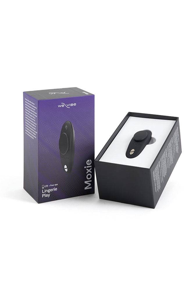We-Vibe - Moxie Wearable Bluetooth Clitoral Vibrator - Black - Stag Shop