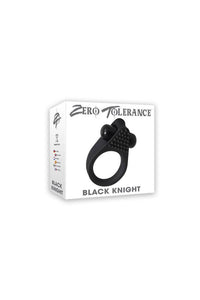 Thumbnail for Zero Tolerance - Black Knight Cock Ring - Black - Stag Shop
